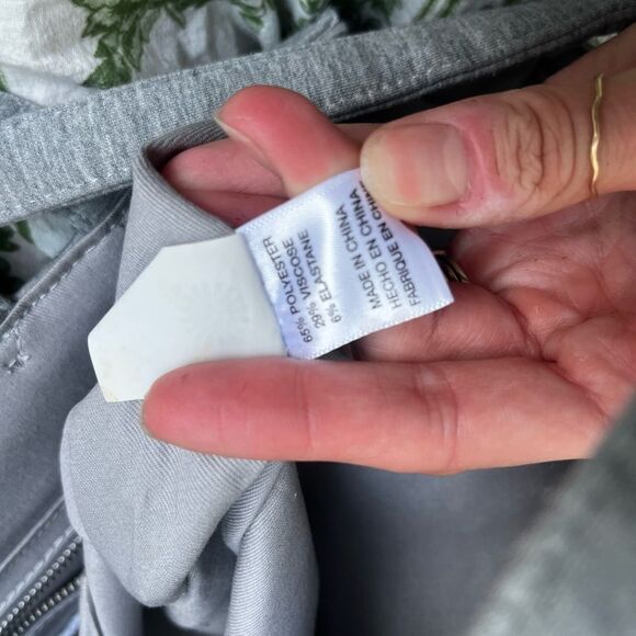 UGG x Telfar Medium Fleece Shopper Bag Gray - Picture 10 of 14